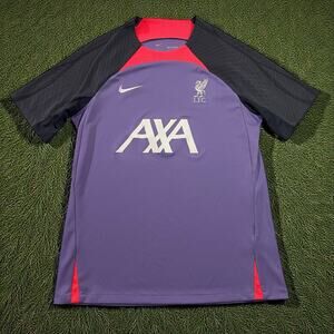 Nike Liverpool F.C. 2023/24 Strike Training Top Purple Men’s M Slim Fit Football